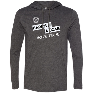 Gildan T-Shirt Hoodie - Premium Short Sleeve Tee - Vote TRUMP - Harris Is A Scab