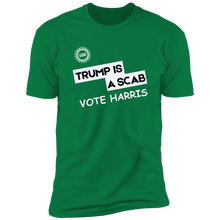 Load image into Gallery viewer, Premium Short Sleeve Tee - Vote Harris - Trump Is A Scab
