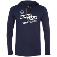 Load image into Gallery viewer, Gildan T-Shirt Hoodie - Premium Short Sleeve Tee - Vote TRUMP - Harris Is A Scab
